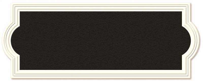 Hy-ko Products 1140946 Plaque Address Rect Wht Plstc - Case Of 3