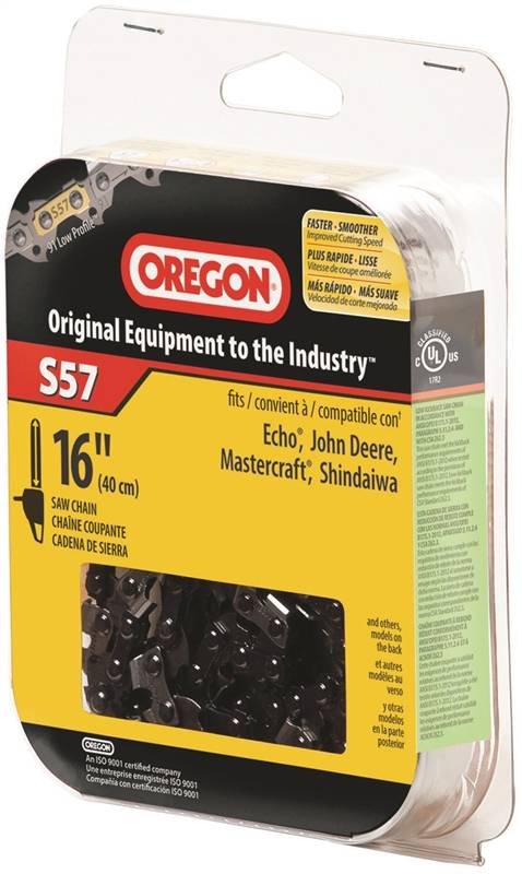 Oregon Cutting Systems 1242650 Premium Replacement Chain Saw Chain. - 0.37 X 16 In.