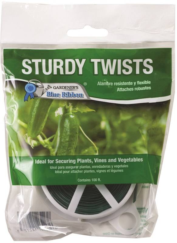 1172881 Outdoor Seasons T-001a Twisted Plant Tie 100 Ft L, Plastic