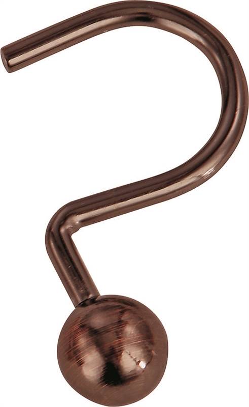 0428235 Curtain Hook Ball, Venetian Bronze