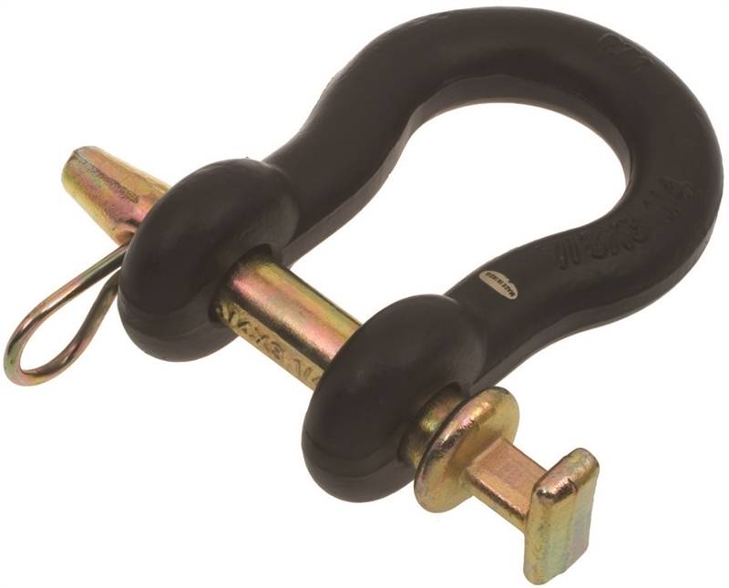 49010300 Straight Clevis, 0.62 In. X 3.25 In. - 0.5 In Pin, 6000 Lb, Powder Coated