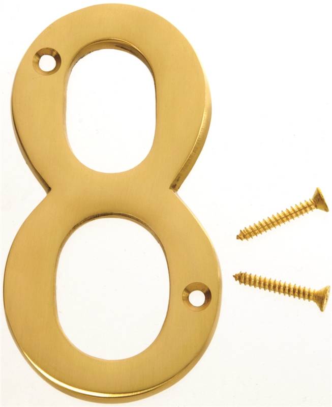 Decorative House Number, 8