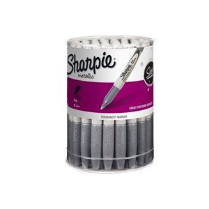 Sanford 2248649 Sharpie Canister Silver - 36 Count