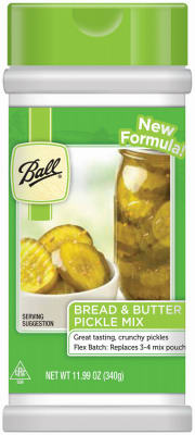 2513968 12 Oz Bread & Butter Ball Pickle Mix - Case Of 6