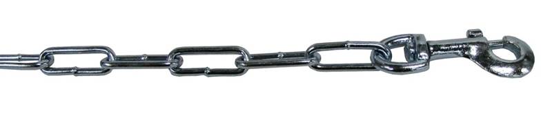1867811 15 Ft. Welded Link Tie-out Chain. - Extra Large, Steel