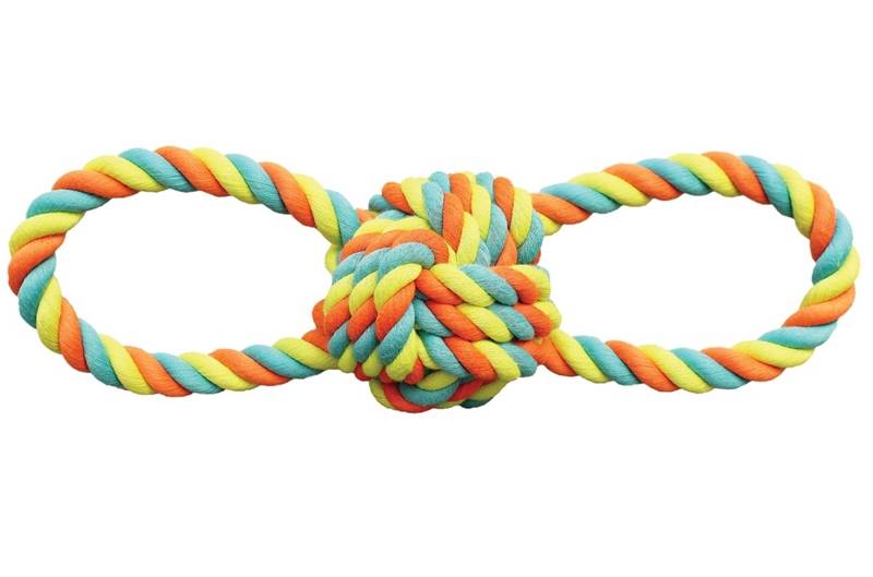 1868058 Pet Toy Rope Ball, 11 In.