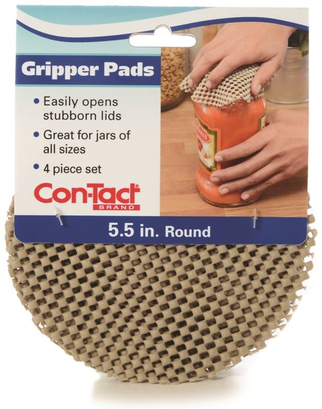 3876208 Pad Grip 5 Inch Round Taupe - Case Of 24