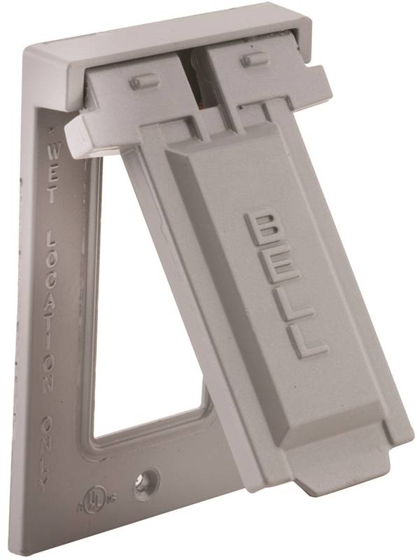 Hubbell Electrical 1454248 Single Gang Vertical Device Weatherproof Cover