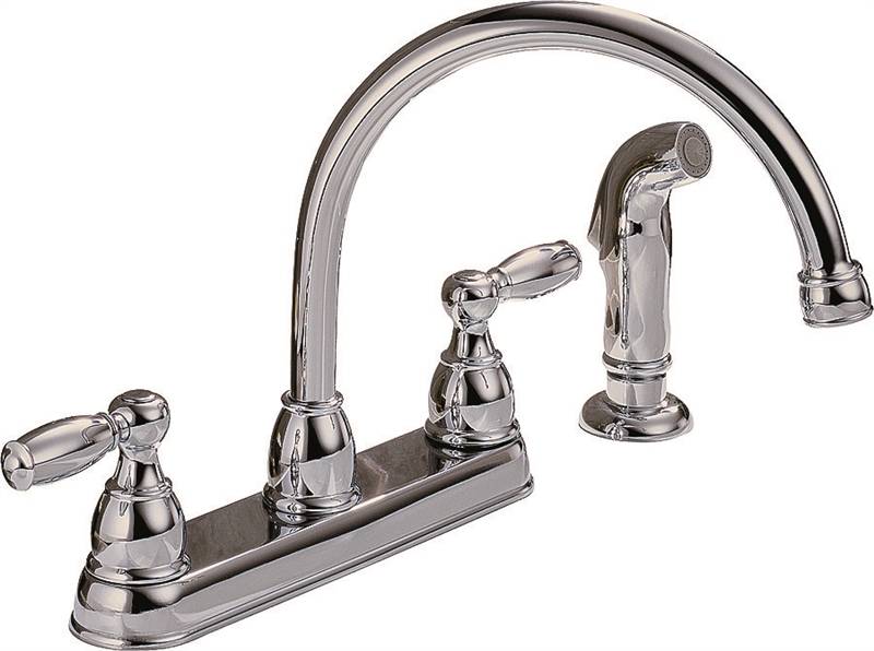 Delta Faucet 3025699 Arc Kitchen Faucet With Side Spray