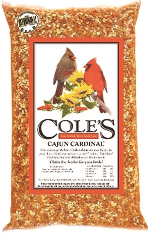 Coles Wild Bird Product 2968154 Seed Bird Cardinal 20 Lbs - Case Of 2