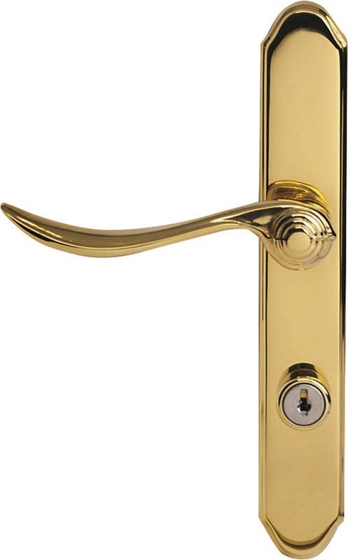 Larson Manufacturing 4338844 Quickfit Door Handle Set - Brass