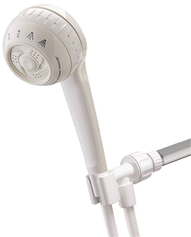 Water Pik 3909892 Hand-held Personal Showerhead, 2 Gpm, 4 Spray Functions, 80 Psi