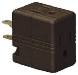 4203774 1482b-box 3-outlet 2-pole Tap Cube Grounding Adapter