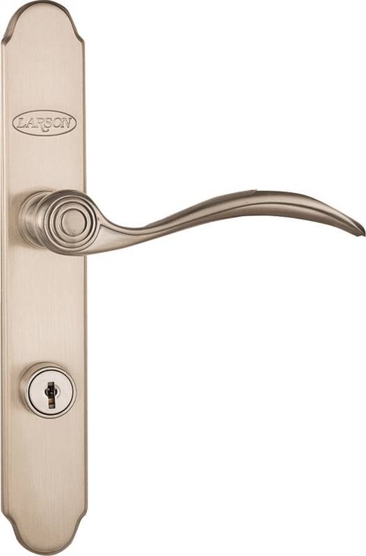 Larson Manufacturing 4338752 Quickfit Door Handle Set - Brushed Nickel