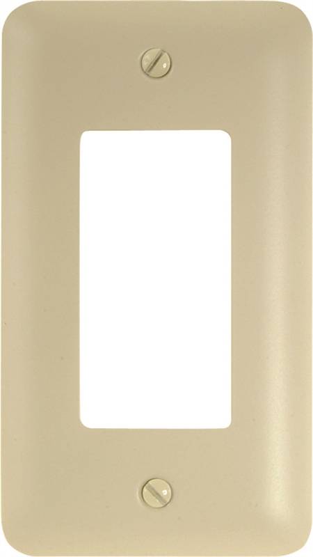 464131 Wall Plate, 1 Gang, 5 X 2.75 In X 0.25 In., Almond
