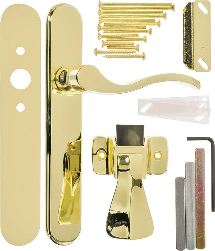 560185 Keyed Serenade Brighton Door Lever Lockset - Solid Brass