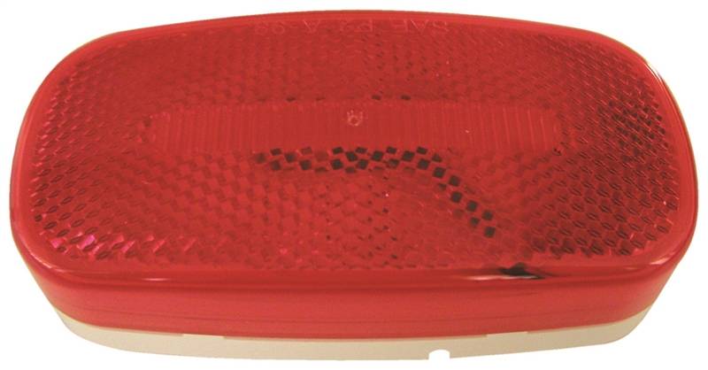 Peterson Manufacturing 677823 Led 180 Clearance & Side Marker Light With Reflex - Red - 4.13 In.