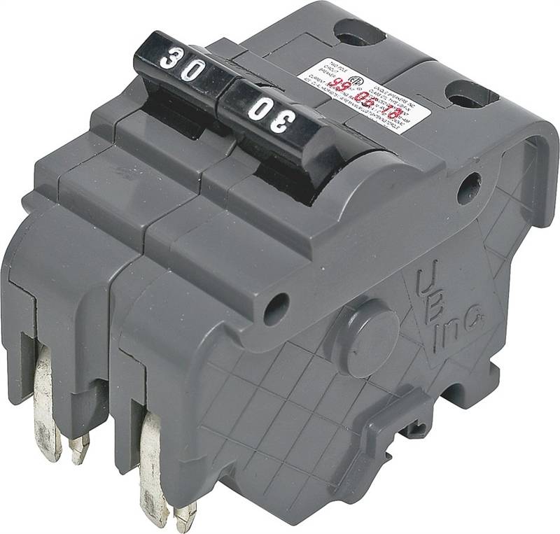 1318880 Ubif Standard Thick Type Na Circuit Breaker, 120 & 240v, 30 Amp