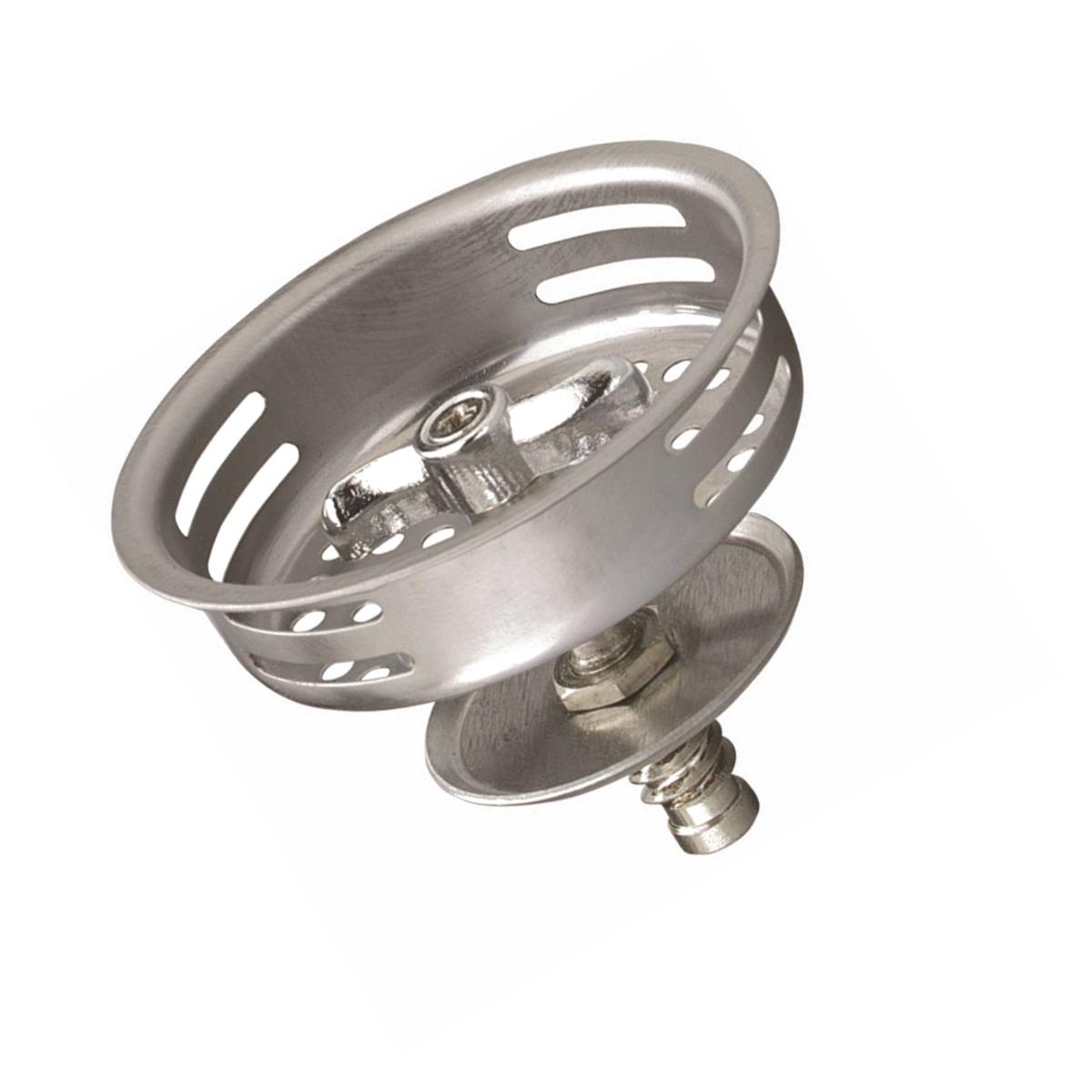 Picture of Plumb Pak 498576 PlumbPak Replacement Basket Strainer with Twist N Lock Post, Stainless Steel