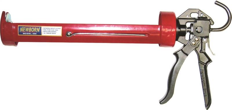 511931 Caulk Gun, 18-1, 0.25 Gal, Zinc Alloy