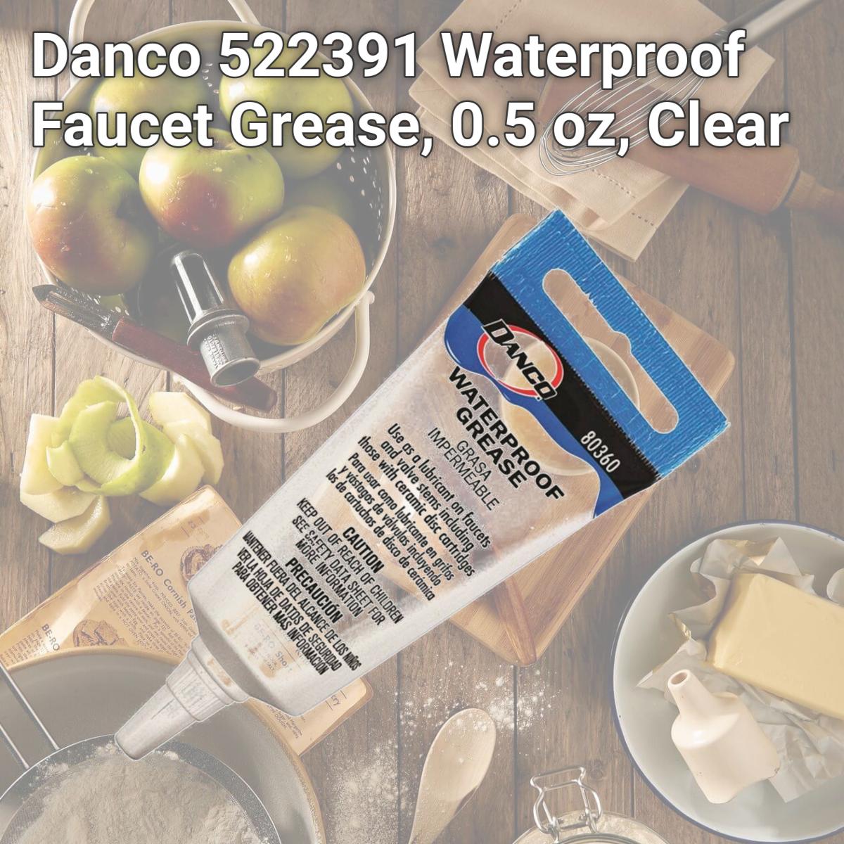 Picture of Danco 522391 Waterproof Faucet Grease, 0.5 oz, Clear