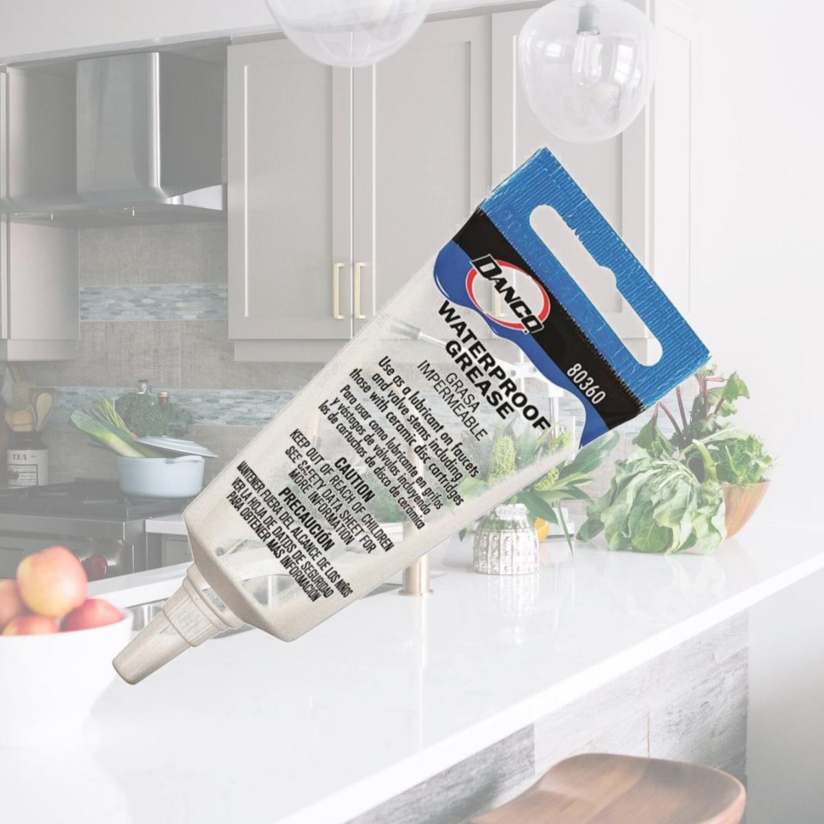 Picture of Danco 522391 Waterproof Faucet Grease, 0.5 oz, Clear