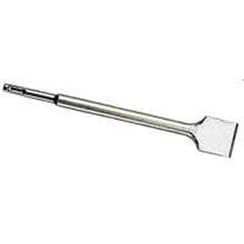 567107 Steel Bosch Bulldog Xtreme Self-sharpening Wide Chisel Hammer Bit, 1.5 In. Blade, 0.75 In. Sds Plus Shank