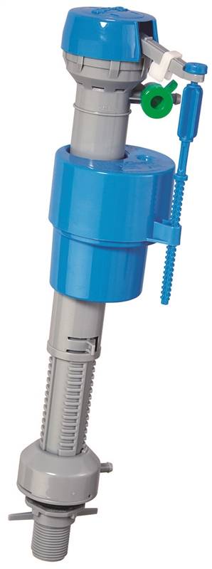 4058541 Hydroclean Toilet Fill Valve, 3.3 In X 12.8 In., Abs, Blue