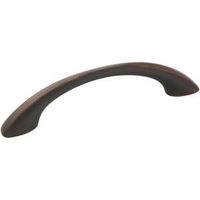 Amerock 1061159 Transitional Cabinet Pull, 1.187 In., 4.75 X 0.625 In. Zinc Alloy - Oil Rubbed Bronze
