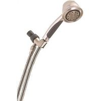 Delta Faucet 3093499 Universal Hand Shower, 2 Gpm - 0.50 In. Ips - 5 Spray Functions - 80 Psi - Satin Nickel