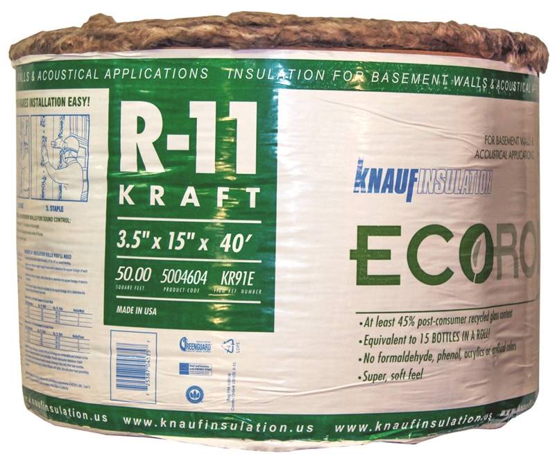 UPC 725387000220 product image for 7058688 Fiberglass Insulation R11K 15 x 40 ft. Mini-Roll | upcitemdb.com