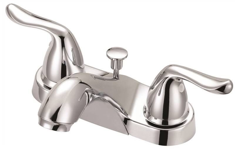 2129369 4 In. Faucet Lavatory Two Handle, Lever Chrome