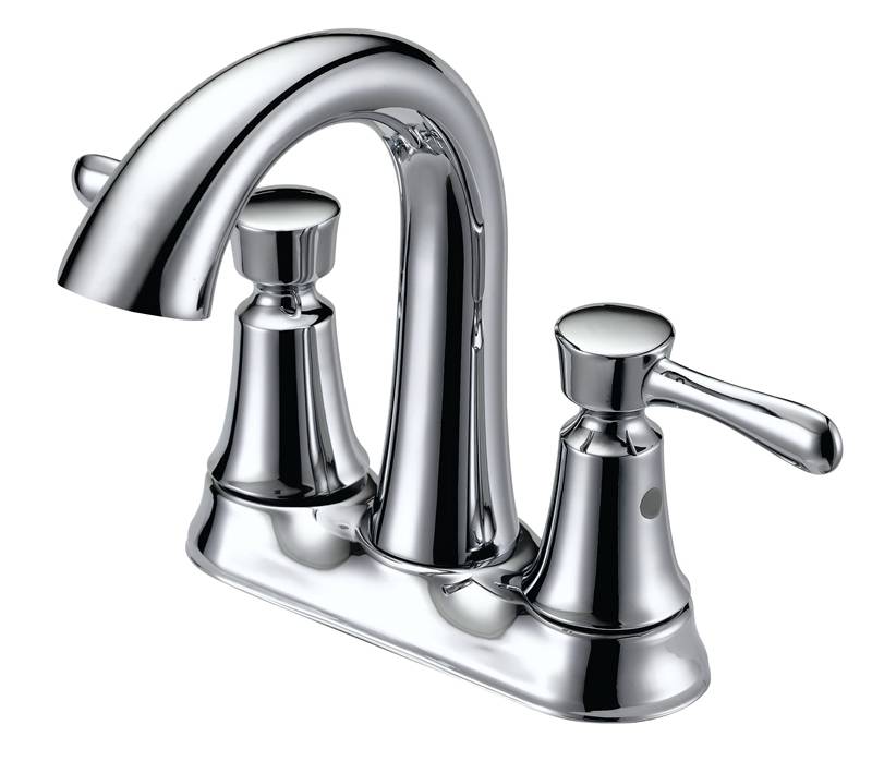 2135549 4 In. Faucet Lavatory Two Handle, Chrome