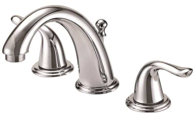1671544 4 In. Lavatory Faucet Two Handle Widespread, Chrome