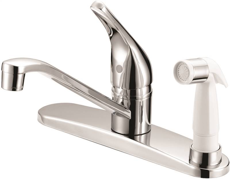 1721539 8 In. Kitchen Faucet, Lever Chrome