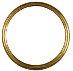 No. 1 X 3 In. - Rings N244-145, Brass