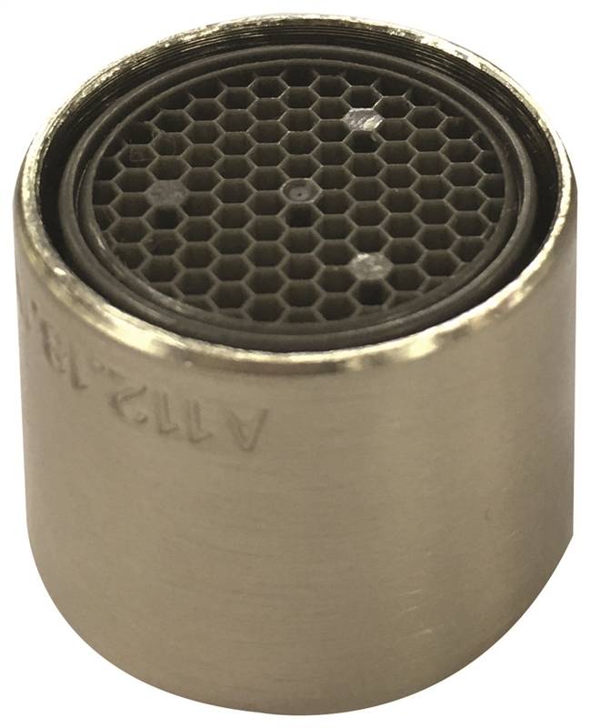 7112477 Faucet Aerator Female Brass Nickel Plated 1.2 Gpm
