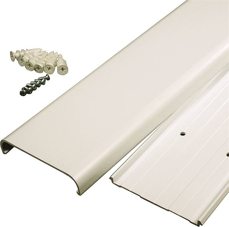 Wiremold 9738956 30 In. Cover Cord Flat Screen, White