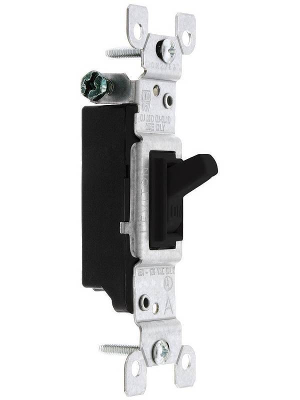 7017593 15 A Toggle Framed Single-pole Quiet Switch