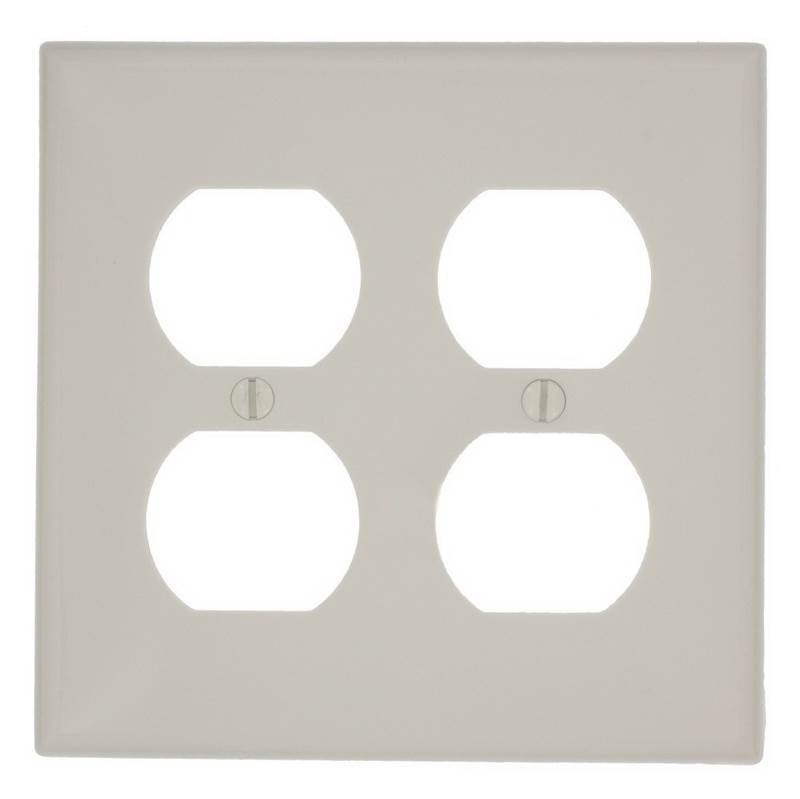 7519218 Standard Nylon Wallplate, Light Almond