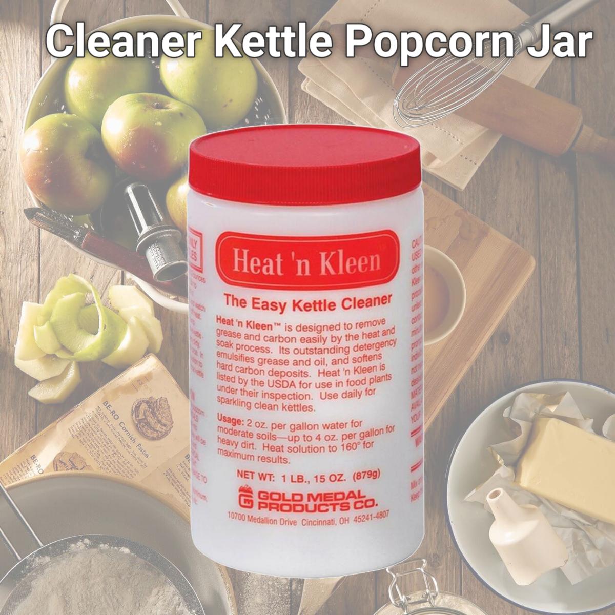 Picture of Gold Medal Products 9269291 Cleaner Kettle Popcorn Jar