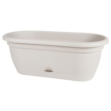 4692331 18 In. Window Box Lucca Taupe