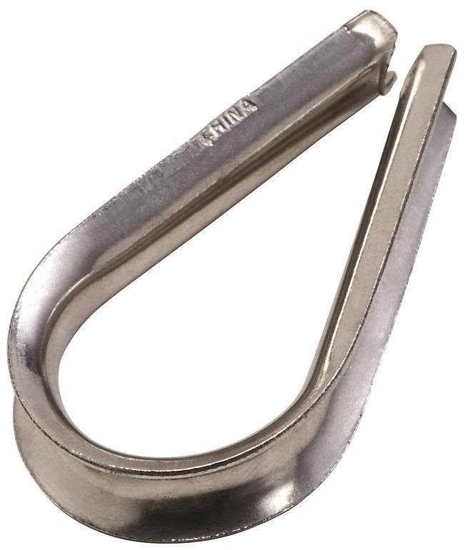 0.18 In. N830-306 Cable Clamps - Stainless Steel