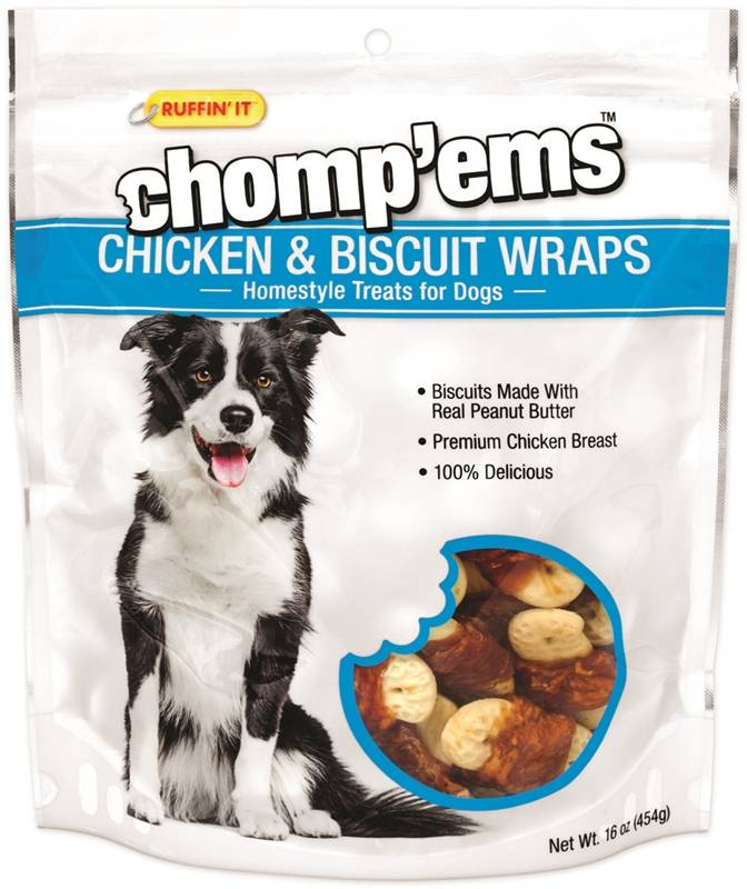 4766762 16 Oz Chicken & Biscuit Wraps Dog Treat
