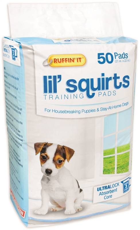 4767356 Squirts Dog Training Pads For Pet, Pack Of 50