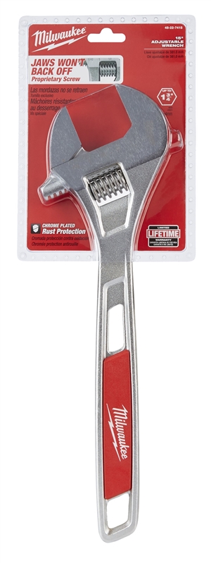 1383793 15 In. Adjustable Wrench