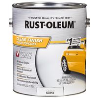 8700916 1 Gal Rust Oleum Floor Topcoat Paint, Gloss