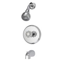 1615186 Single Handle Tub Shower Faucet, Chrome