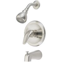 1714930 Single Handle Tub & Shower Faucet, Satin Nickel