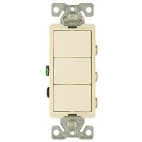 9023557 15a Decorator Combination Switch, Light Almond